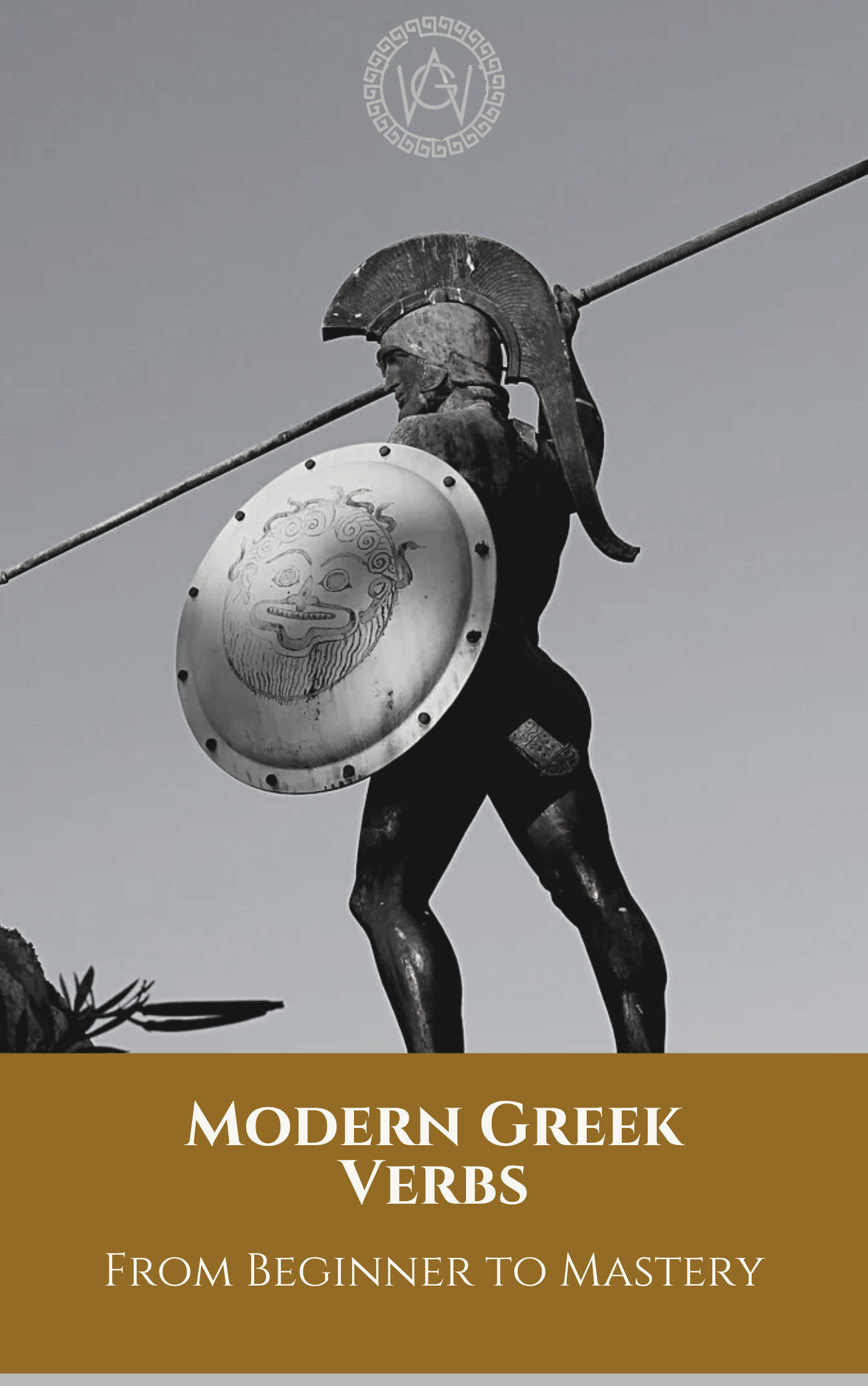 Weekly Greek eBook cover teaching modern Greek verbs for beginners.