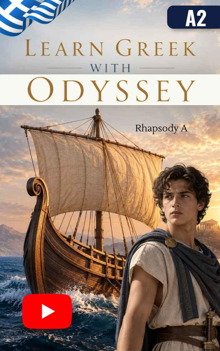 Learn Greek with the Odyssey, A2 level
